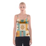 Nautical-elements-collection Spaghetti Strap Top