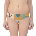 Nautical-elements-collection Hipster Bikini Bottoms