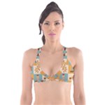 Nautical-elements-collection Plunge Bikini Top