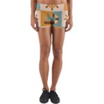 Nautical-elements-collection Yoga Shorts