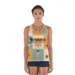 Nautical-elements-collection Sport Tank Top 