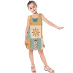 Nautical-elements-collection Kids  Sleeveless Dress