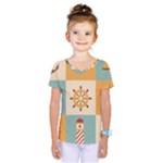 Nautical-elements-collection Kids  One Piece Tee