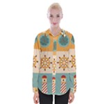 Nautical-elements-collection Womens Long Sleeve Shirt