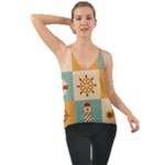 Nautical-elements-collection Chiffon Cami