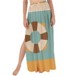 Nautical-elements-collection Maxi Chiffon Tie-Up Sarong