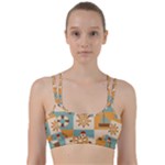 Nautical-elements-collection Line Them Up Sports Bra