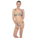 Nautical-elements-collection Classic Banded Bikini Set 