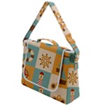 Nautical-elements-collection Box Up Messenger Bag