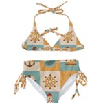 Nautical-elements-collection Kids  Classic Bikini Set