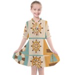 Nautical-elements-collection Kids  All Frills Chiffon Dress