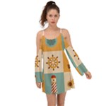 Nautical-elements-collection Boho Dress