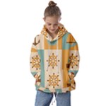 Nautical-elements-collection Kids  Oversized Hoodie