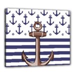 Anchor-background-design Canvas 24  x 20  (Stretched)