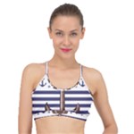 Anchor-background-design Basic Training Sports Bra