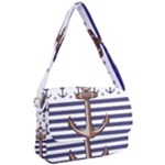 Anchor-background-design Courier Bag