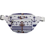 Anchor-background-design Fanny Pack