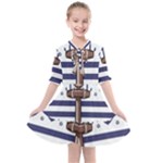 Anchor-background-design Kids  All Frills Chiffon Dress