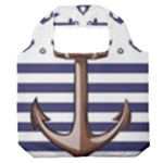 Anchor-background-design Premium Foldable Grocery Recycle Bag