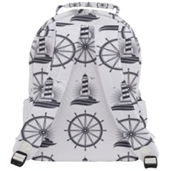 Rounded Multi Pocket Backpack 