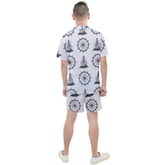 Men s Mesh T-Shirt and Shorts Set 