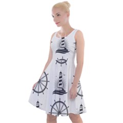 Knee Length Skater Dress 