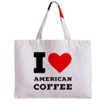 I love American coffee Zipper Mini Tote Bag