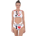 I love American coffee Bandaged Up Bikini Set 