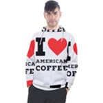 I love American coffee Men s Pullover Hoodie