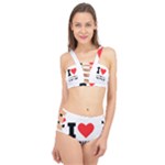 I love American coffee Cage Up Bikini Set