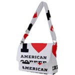 I love American coffee Full Print Messenger Bag (S)