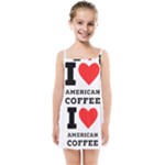 I love American coffee Kids  Summer Sun Dress