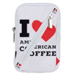 I love American coffee Belt Pouch Bag (Small)