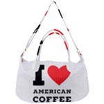 I love American coffee Removable Strap Handbag