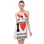 I love American coffee Summer Time Chiffon Dress