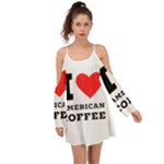 I love American coffee Boho Dress