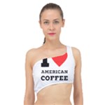 I love American coffee Spliced Up Bikini Top 