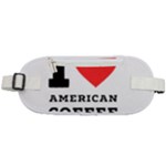 I love American coffee Rounded Waist Pouch