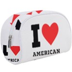 I love American coffee Make Up Case (Large)