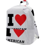 I love American coffee Zip Up Backpack