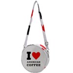 I love American coffee Crossbody Circle Bag