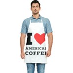 I love American coffee Kitchen Apron