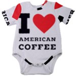 I love American coffee Baby Short Sleeve Bodysuit