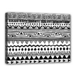 Boho-style-pattern Canvas 16  x 12  (Stretched)