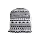 Boho-style-pattern Drawstring Pouch (Large)