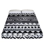 Boho-style-pattern Fitted Sheet (Queen Size)