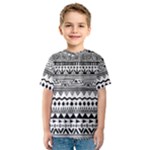 Boho-style-pattern Kids  Sport Mesh Tee