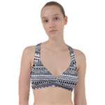 Boho-style-pattern Sweetheart Sports Bra