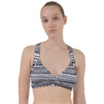 Boho-style-pattern Sweetheart Sports Bra