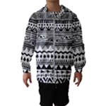 Boho-style-pattern Kids  Hooded Windbreaker